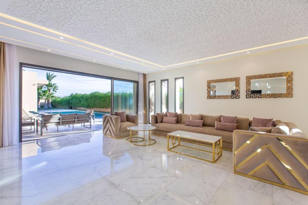 Villa Hawai, Ss Vis A Vis Avec Espace De Sport , Piscine Chauffee Marraquexe Exterior foto