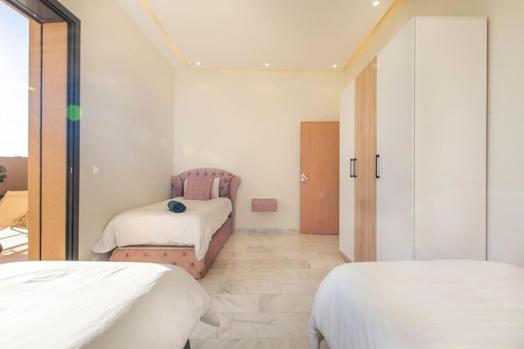 Villa Hawai, Ss Vis A Vis Avec Espace De Sport , Piscine Chauffee Marraquexe Exterior foto