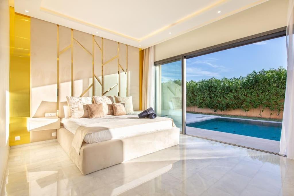 Villa Hawai, Ss Vis A Vis Avec Espace De Sport , Piscine Chauffee Marraquexe Exterior foto